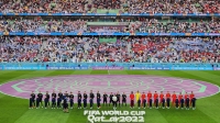 Match de la coupe du monde de la FIFA 2022 entre la Corée du Sud et l'Uruguay le 24 novembre 2022