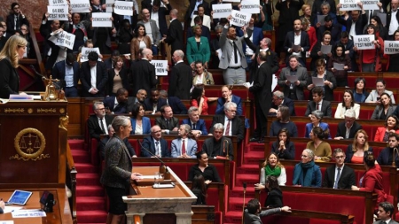 Annonce de l'utilisation de l'article 49 alinéa 3 de la Constitution par Élisabeth Borne devant l'Assemblée nationale le 16 mars 2023