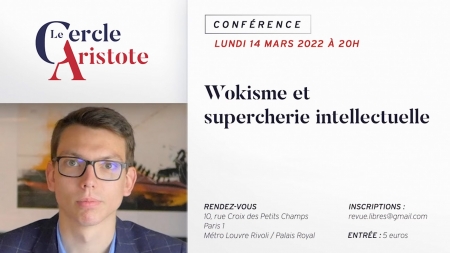 Conférence de Loic Chaigneau au Cercle Aristote sur l'intersectionnalité et le marxisme culturel