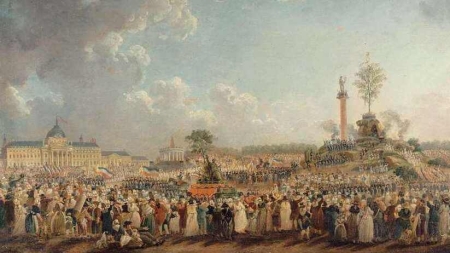 La fête de l'Etre Suprême au Champ de Mars