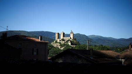 Le chateau de Foix en Ariège