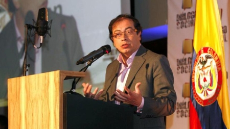 Le président de la Colombie Gustavo Petro