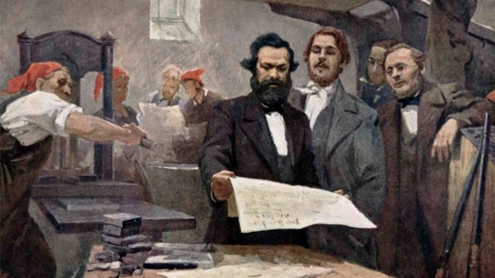 Marx et Engels à la Gazette rhénane