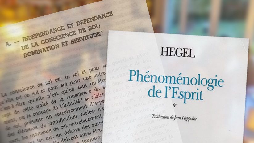 Atelier de lecture sur la dialectique du maître et de l'esclave dans la Phénoménologie de l'Esprit de Hegel