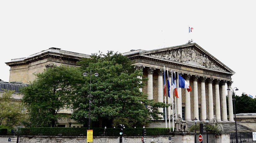 L'Assemblée nationale à Paris
