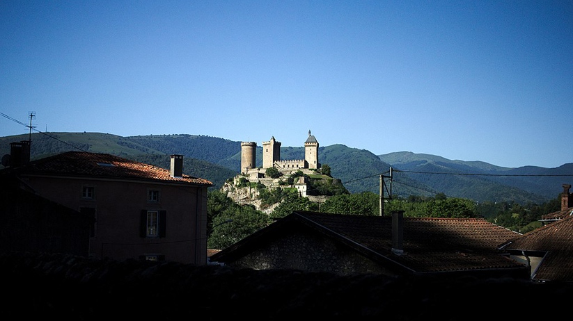 Le chateau de Foix en Ariège